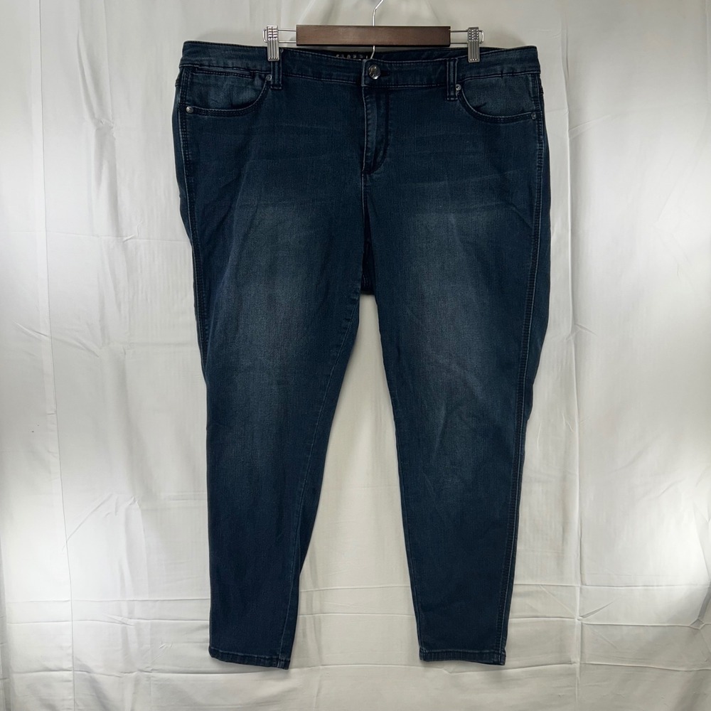 Seven7 Melissa McCarthy Legging Jeans Womens 22W Dark Wash Stretch Skinny